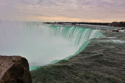 Panoramic view of sea against sky