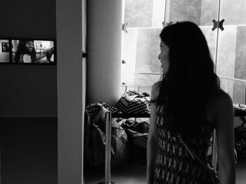 Close-up of woman in bikini