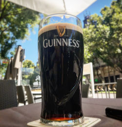 Close-up of drink in glass