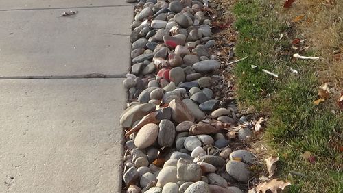 Stones on beach