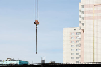 Low angle view of buildings against sky