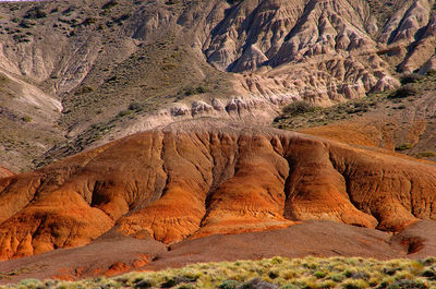 Rock formations patagonia argentina