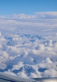 Scenic view of cloudscape against sky