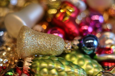 Close-up of toys for sale in market