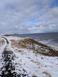 Winter seascape 