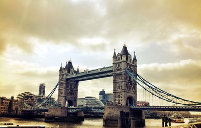 London bridge over river