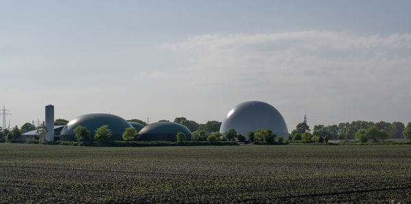 Biogas plant for power generation and energy generation