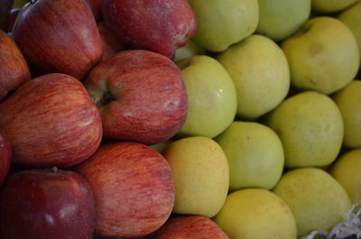 Full frame shot of apples