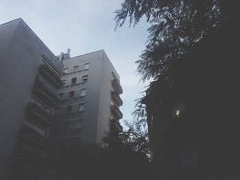 Low angle view of building against sky