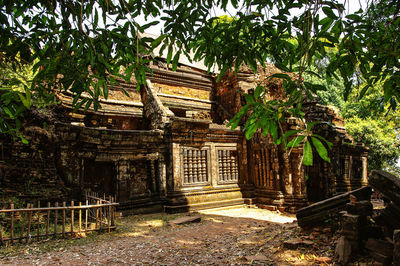 Entrance of historical building