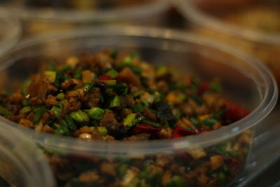 Close-up of salad in bowl