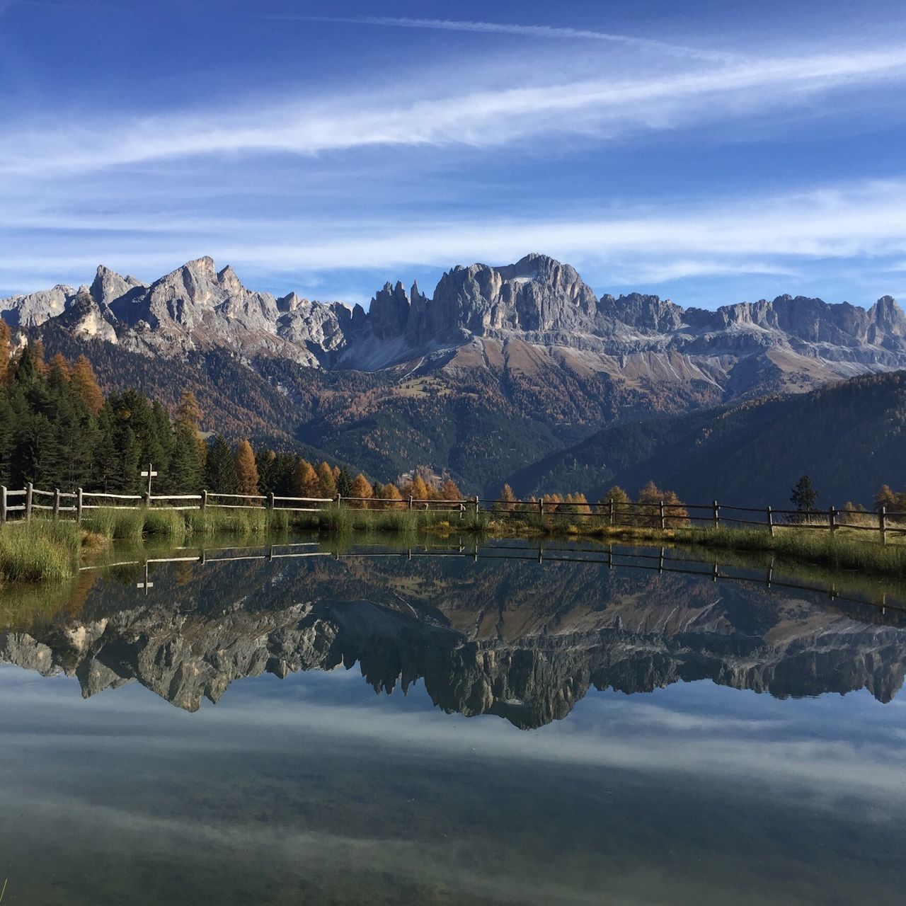 reflection, water, sky, nature, lake, no people, scenics, tranquility, outdoors, beauty in nature, mountain range, waterfront, tranquil scene, tree, day, cloud - sky, mountain, architecture