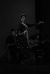 Portrait of young woman