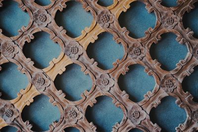 Full frame shot of patterned wall