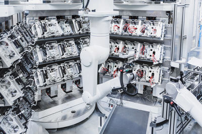 Industrial robot in factory