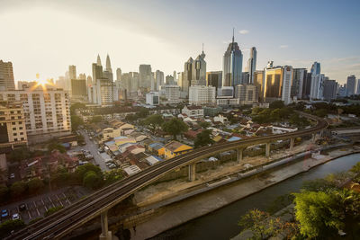 View of cityscape against sky