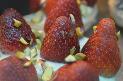 Close-up of strawberries