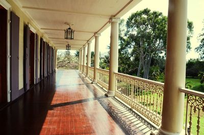 Corridor of building