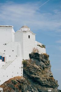 Scenic view of church against sky