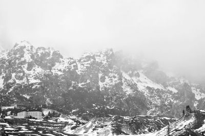 Scenic view of mountains