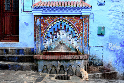 Exterior of old building