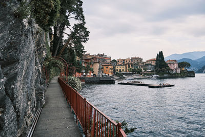 Italian romantic lake town