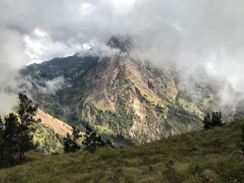 Panoramic view of landscape against sky