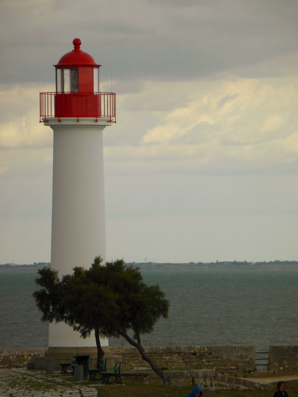 LIGHTHOUSE AGAINST SEA