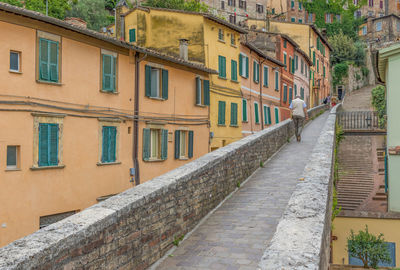 Street amidst buildings in city