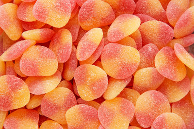 Full frame shot of candies