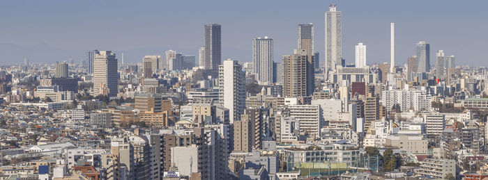 Tokyo, japan - february 11, 2016 / cityscape of tokyo in japan