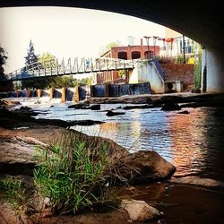 Built structure in water