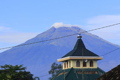 Low angle view of building against sky