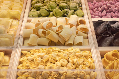 Full frame shot of food for sale at market stall