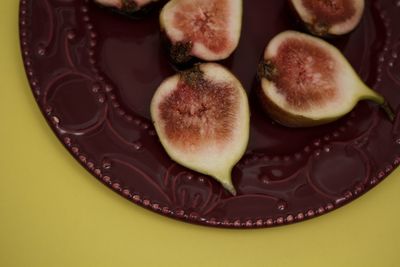 Close-up of fruits on table