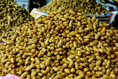 Close-up of fruits for sale at market stall