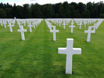 View of cemetery