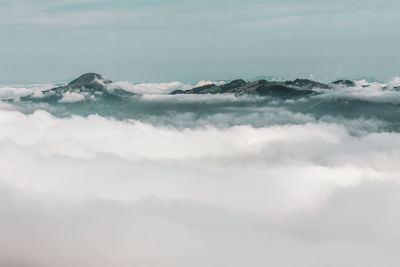 Scenic view of cloudscape against sky