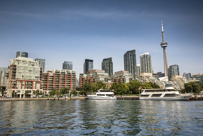 River with buildings in background