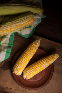 Close-up of corn