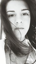 Portrait of young woman