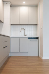 Interior of home kitchen 