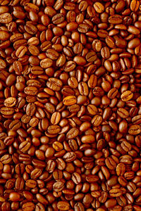 Full frame shot of coffee beans