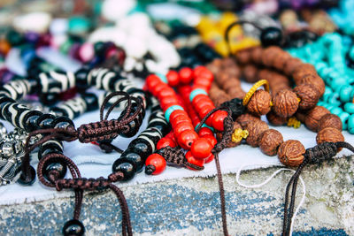 Close-up of fruits for sale in market