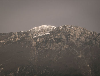 Scenic view of mountain against sky