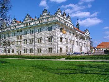 Litomysl castle in renaissance style, czech republic