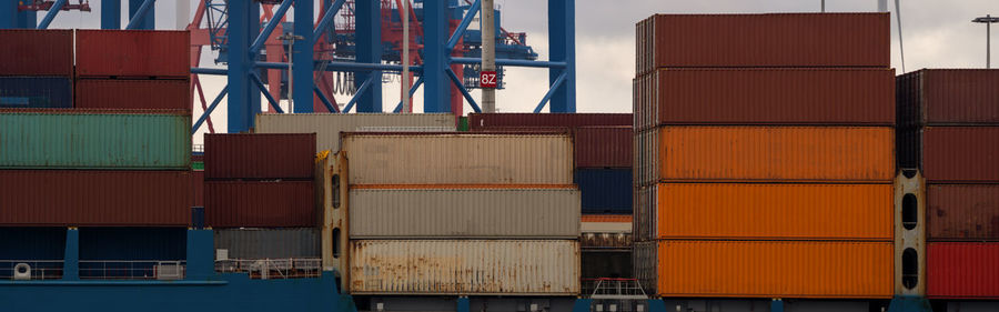 Full frame shot of commercial dock