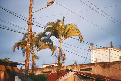 Low angle view of building against sky