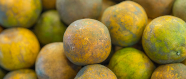 Full frame shot of fruits for sale at market