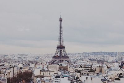 Eiffel tower with eiffel tower in background